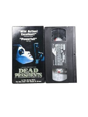 Dead Presidents (1995) VHS Cult Action Crime Dark Comedy Hughes Brothers